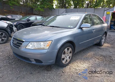 2009 Hyundai Sonata Gls from USA, damaged, VIN 5NPET46C39H533465